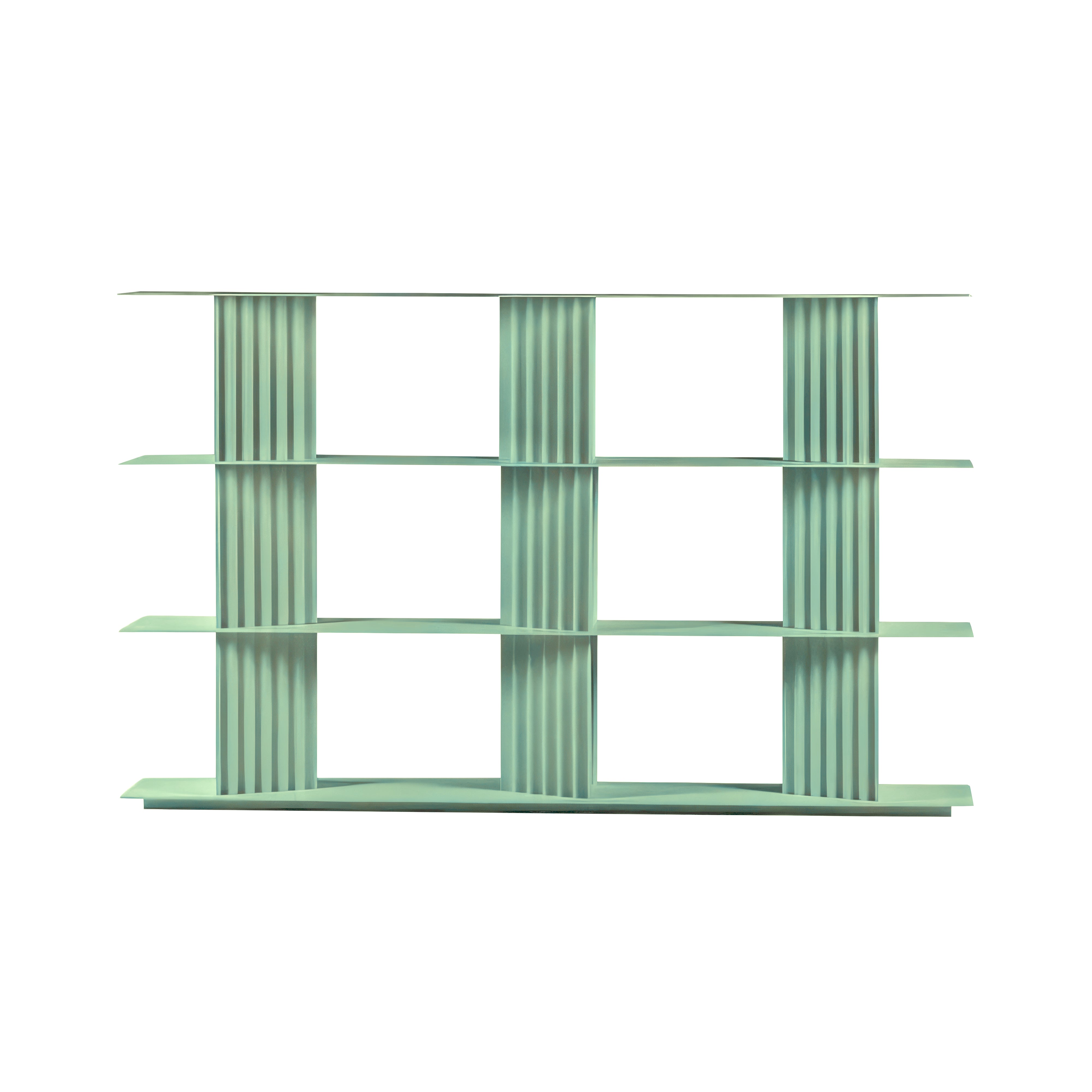 Plec Shelving: Medium + Medium + Warm Sage
