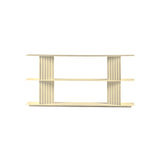 Plec Shelving: Small + Low + Light Ivory