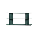 Plec Shelving: Small + Low + Nordic Green