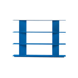 Plec Shelving: Small + Low + Sky Blue