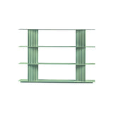 Plec Shelving: Small + Low + Warm Sage