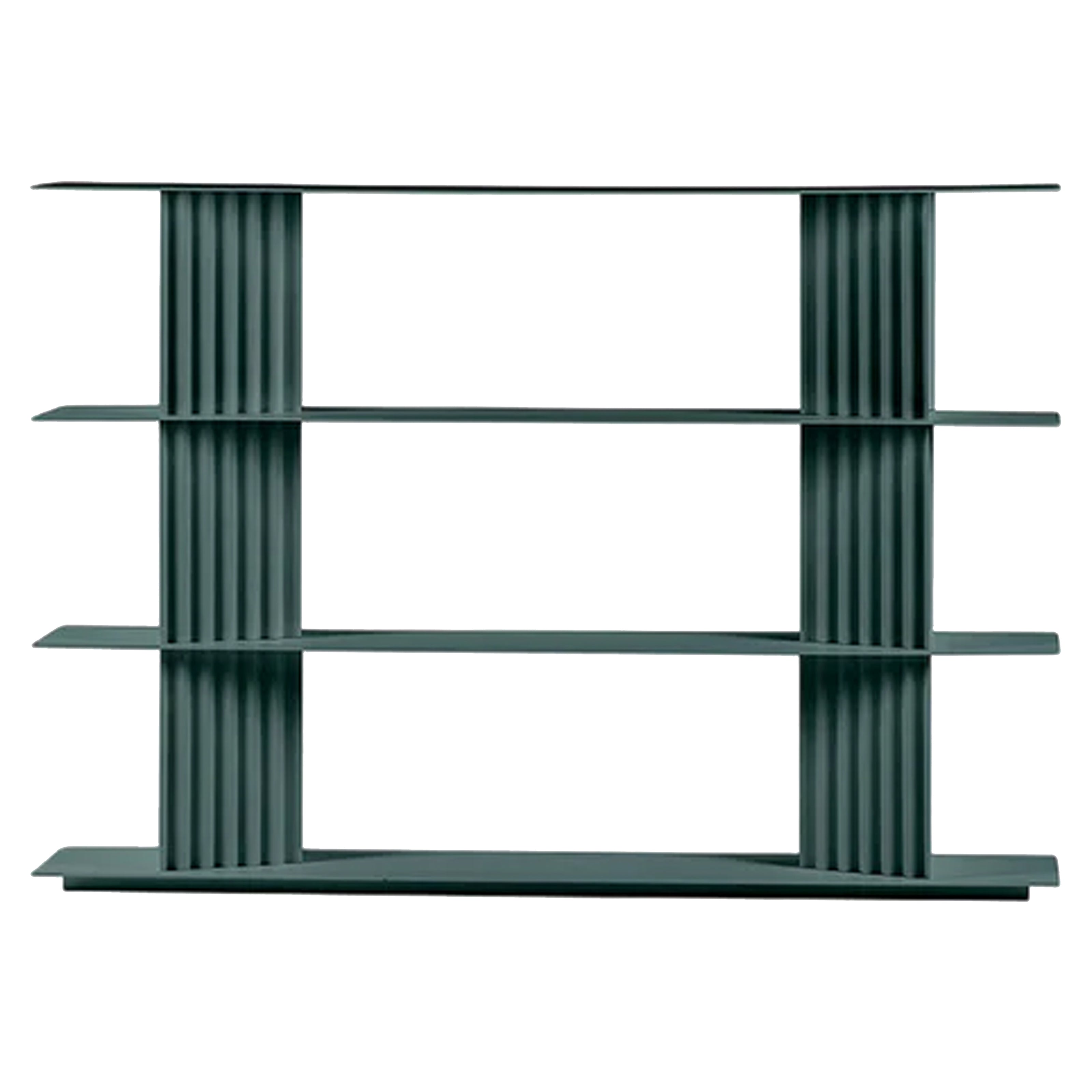 Plec Shelving: Small + Medium + Nordic Green