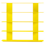 Plec Shelving: Small + High + Sulfur Yellow