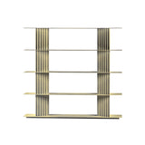 Plec Shelving: Small + High + Silk Grey