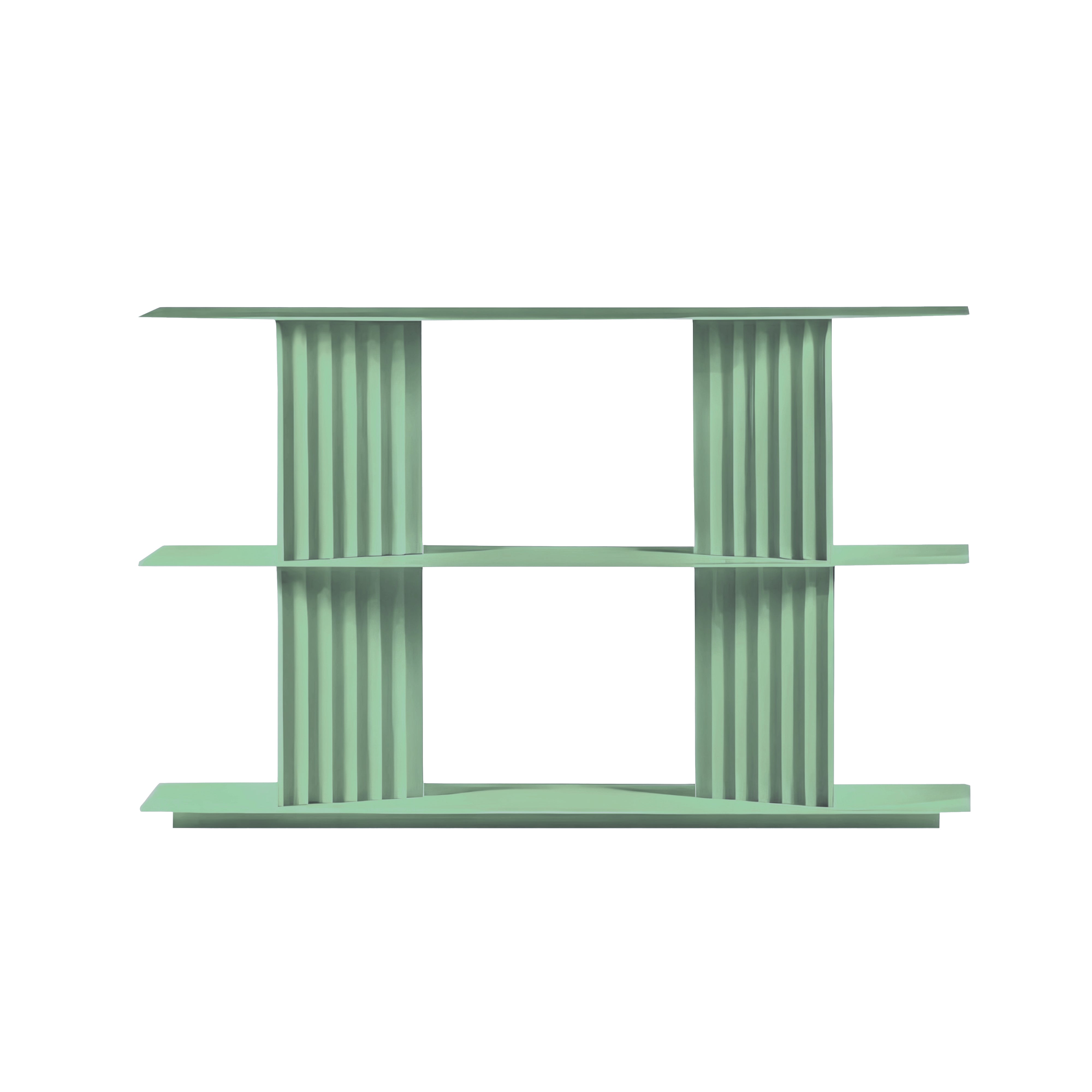 Plec Shelving: Extra Small + Low + Warm Sage