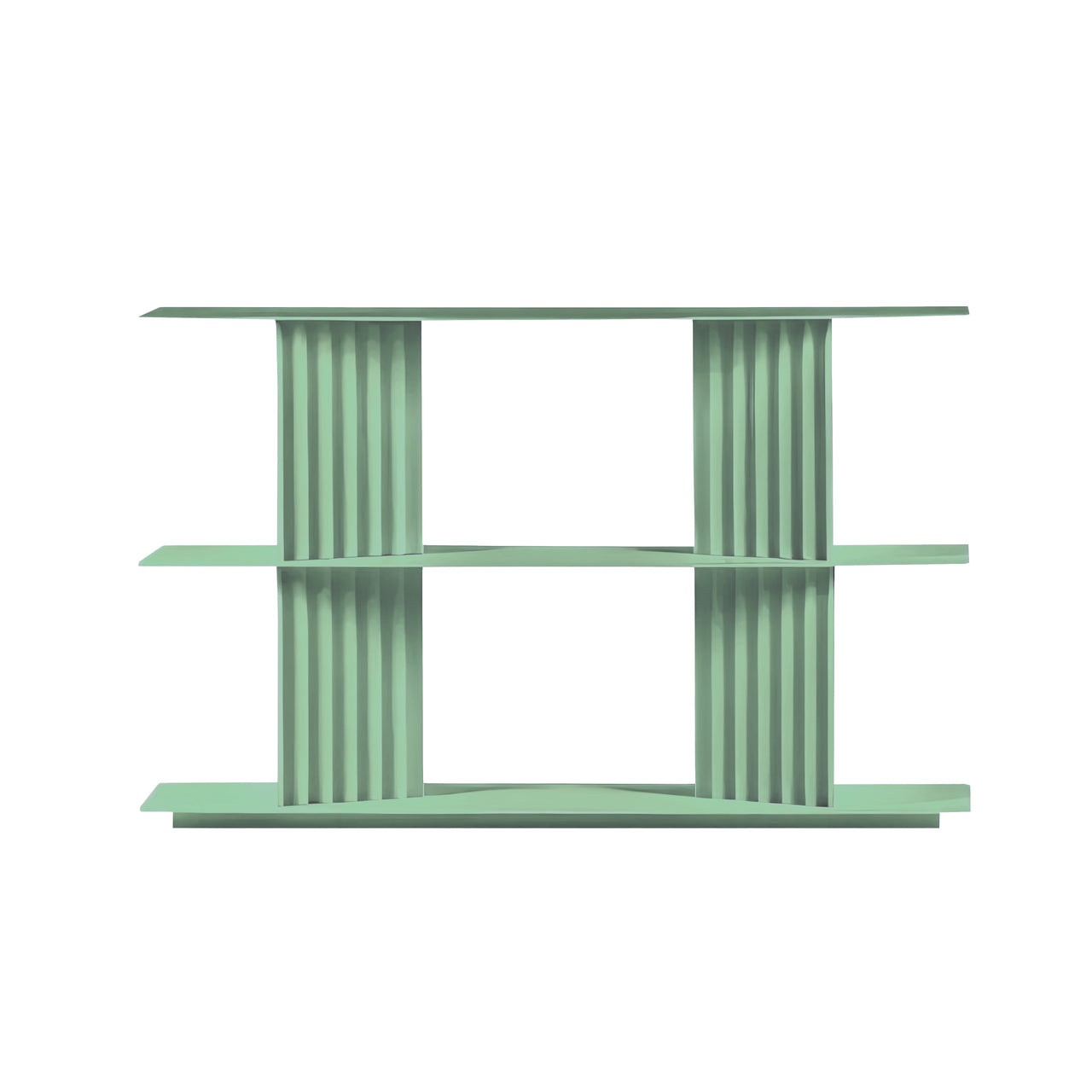 Plec Shelving: Extra Small + Low + Warm Sage