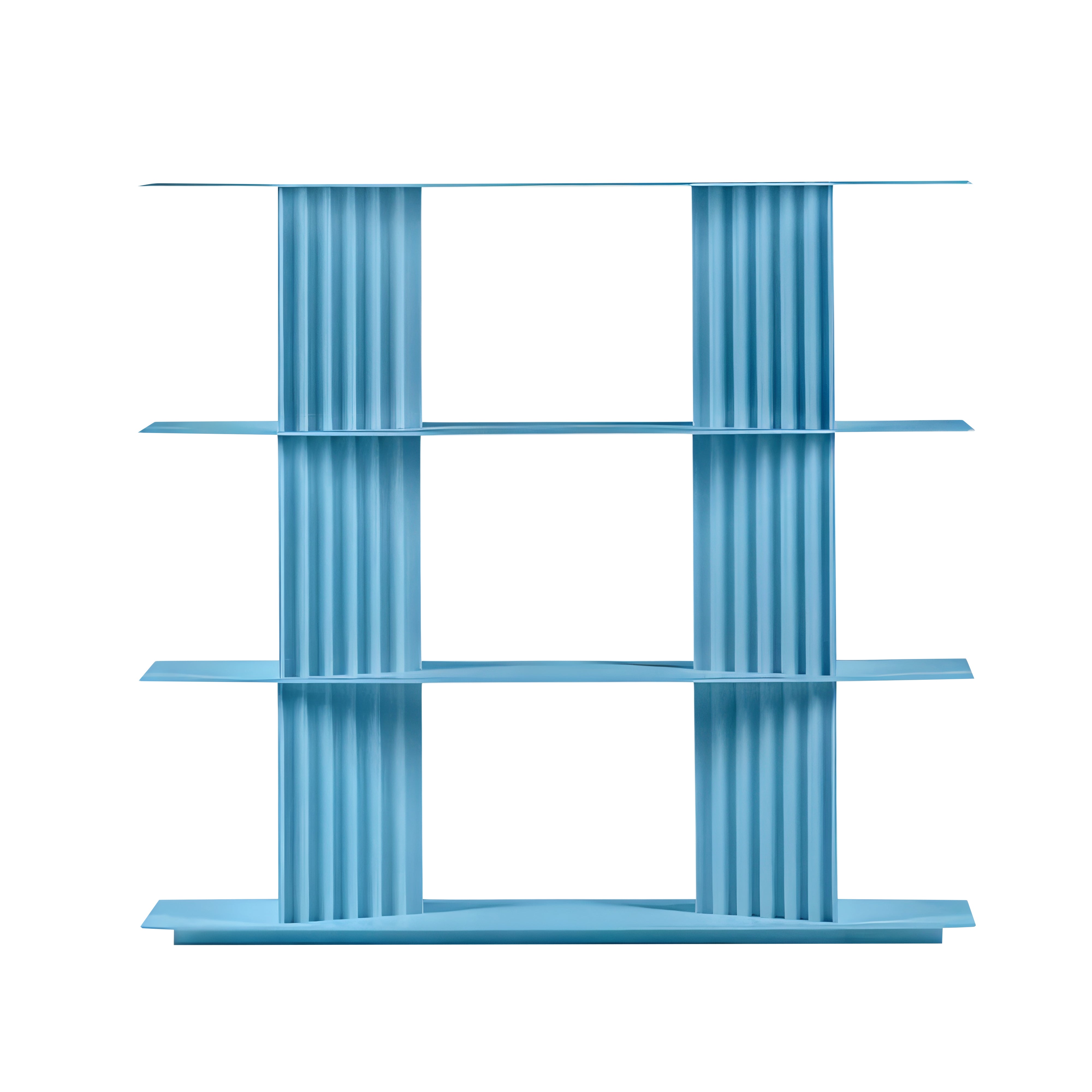 Plec Shelving: Extra Small + Medium + Cool Blue