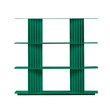 Plec Shelving: Extra Small + Medium + Emerald Green