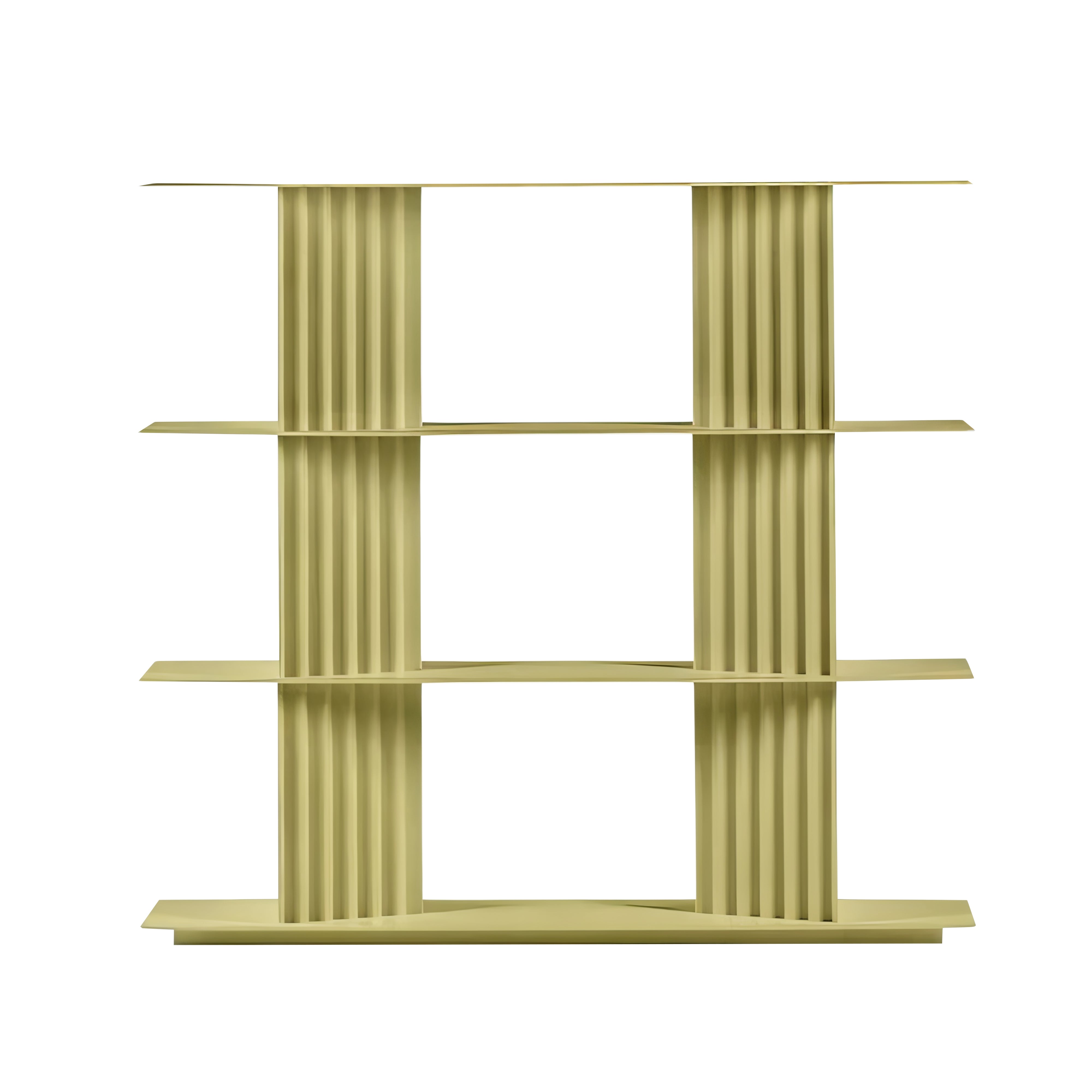 Plec Shelving: Extra Small + Medium + Green Beige