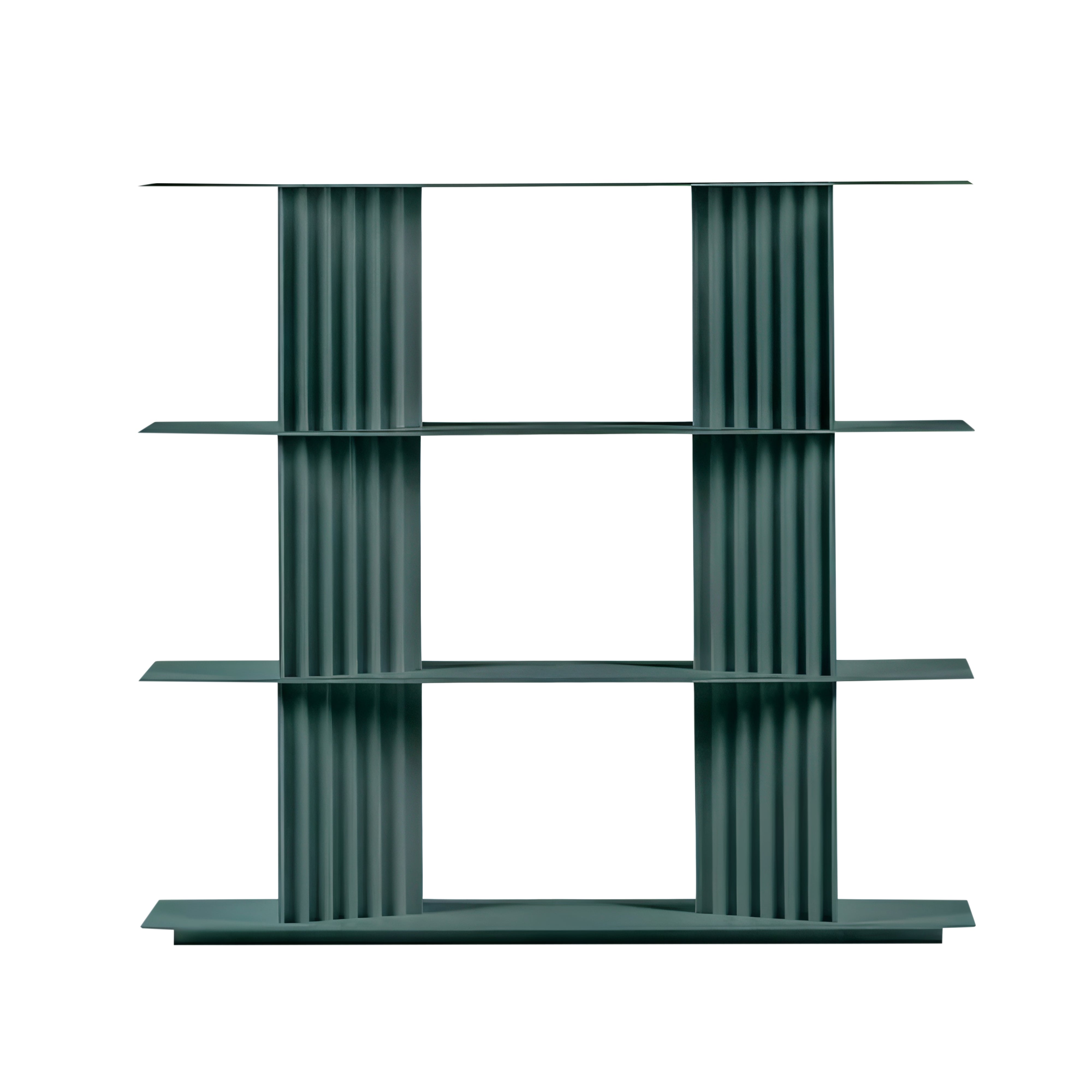 Plec Shelving: Extra Small + Medium + Nordic Green