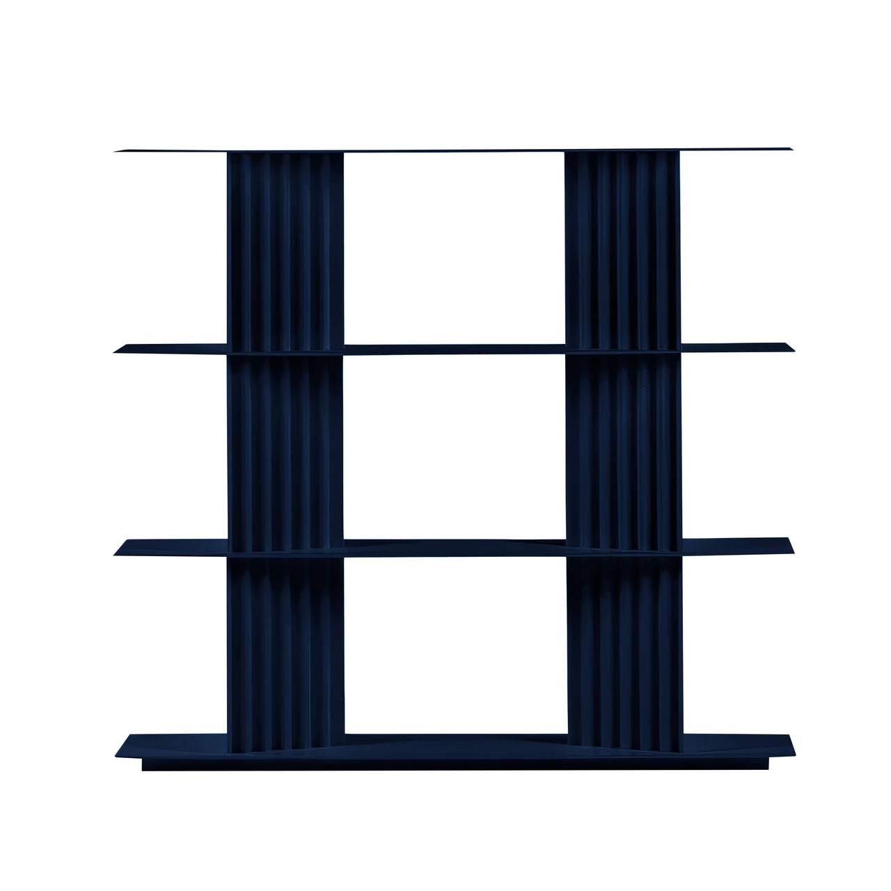 Plec Shelving: Extra Small + Medium + Steel Blue