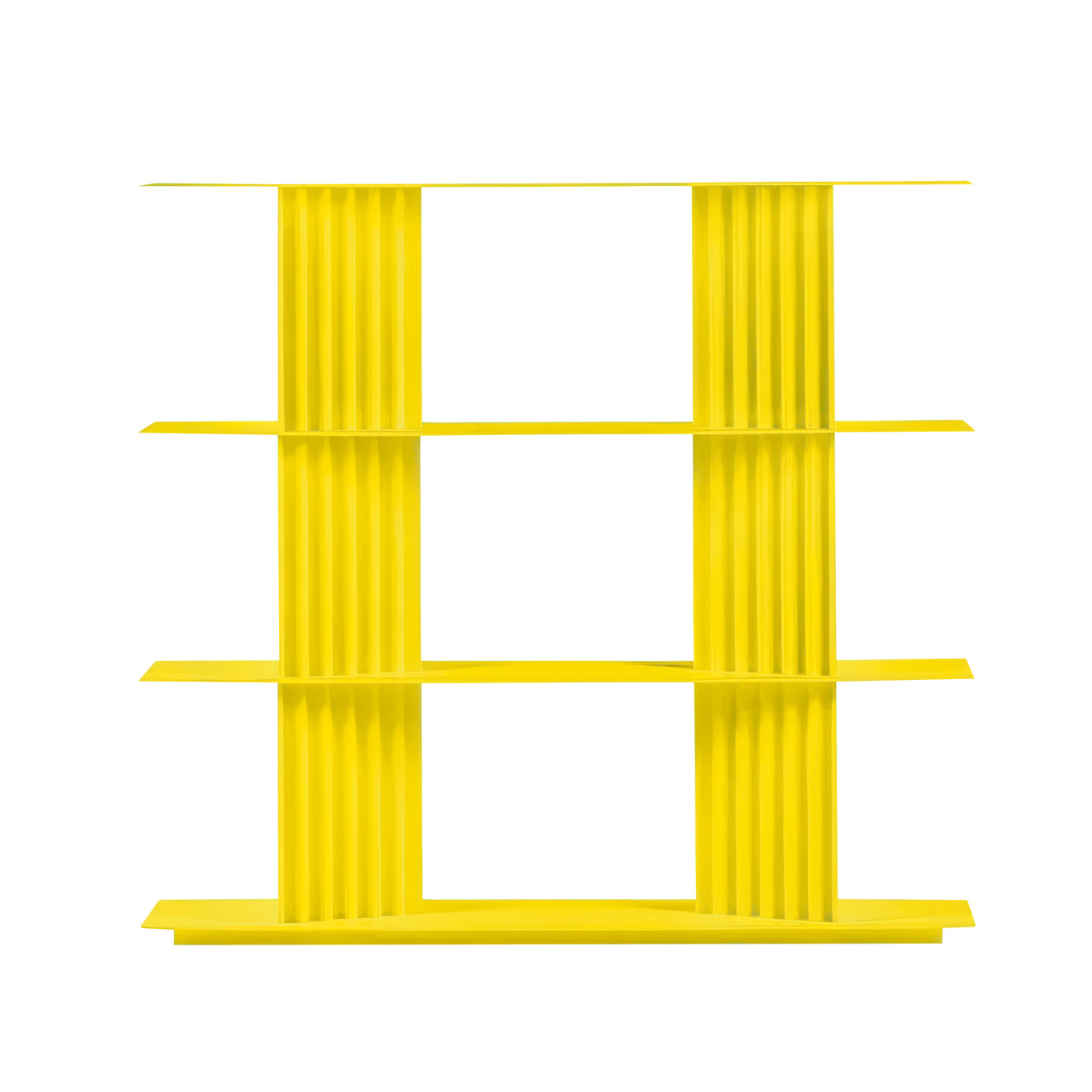 Plec Shelving: Extra Small + Medium + Sulfur Yellow