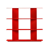 Plec Shelving: Extra Small + Medium + Traffic Red