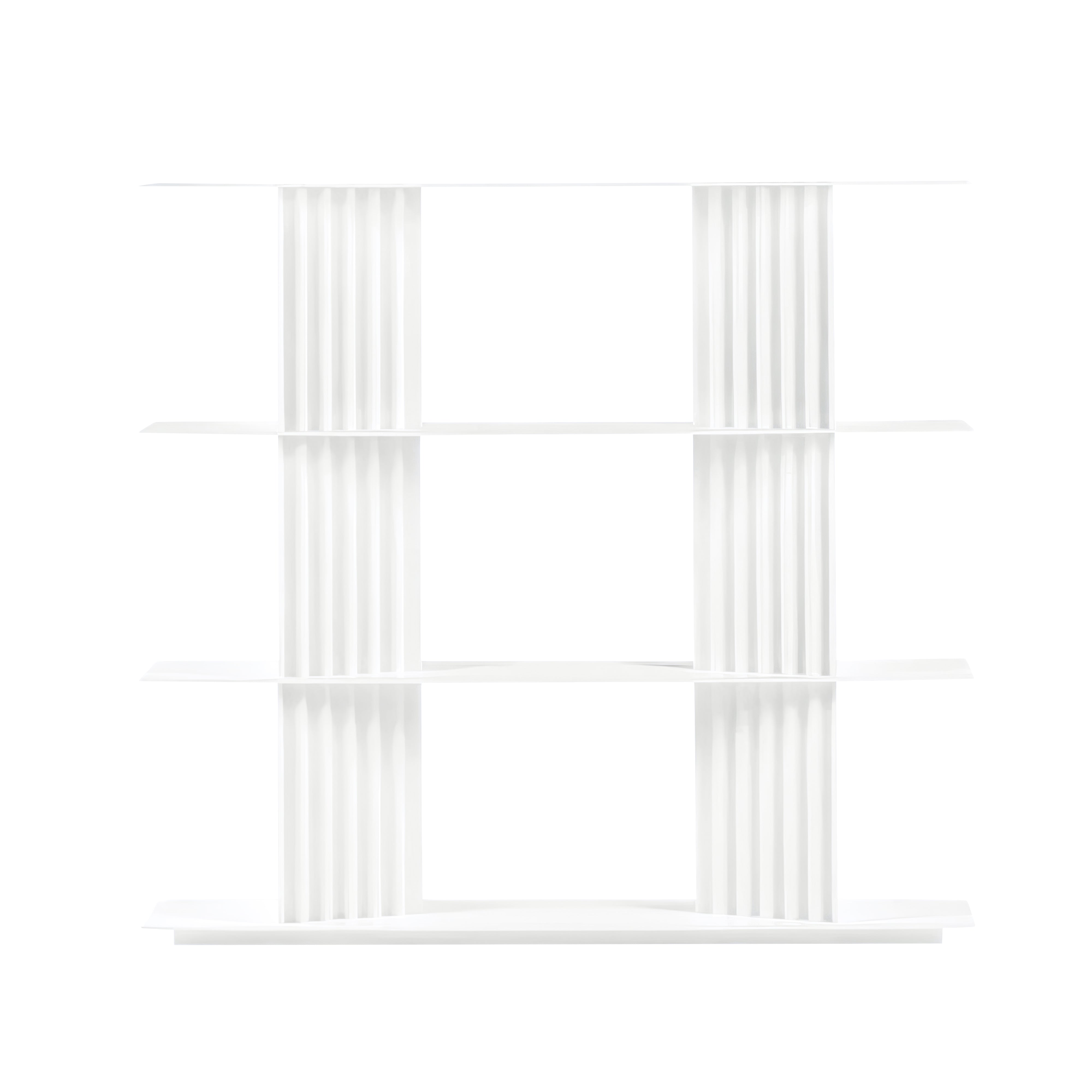 Plec Shelving: Extra Small + Medium + Traffic White