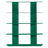 Plec Shelving: Extra Small + High + Emerald Green