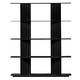 Plec Shelving: Extra Small + High + Jet Black