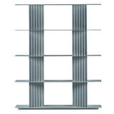Plec Shelving: Extra Small + High + Window Grey