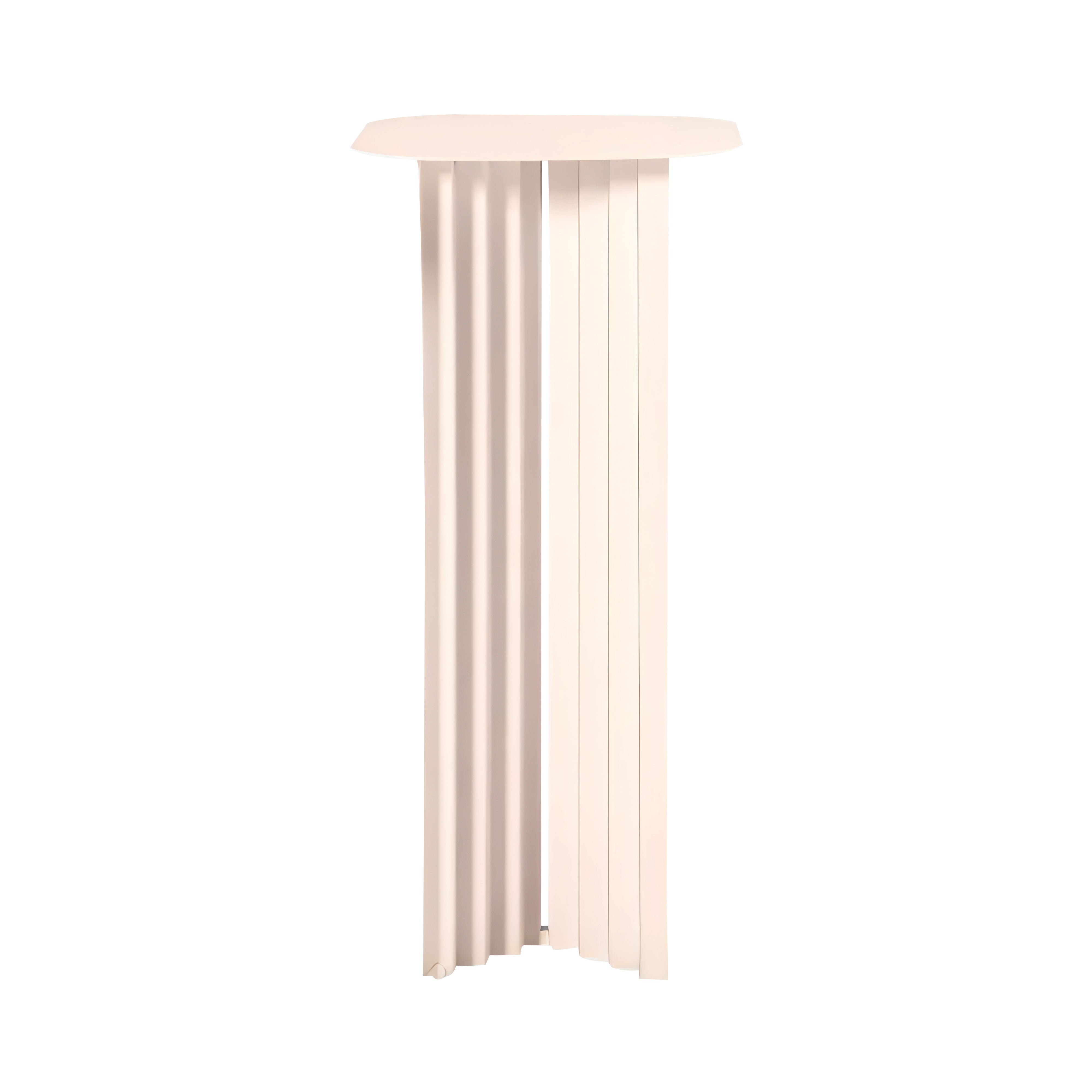 Plec Pedestal: Light Ivory