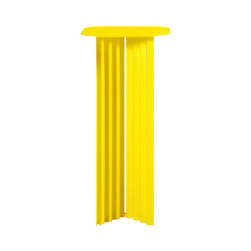 Plec Pedestal: Sulfur Yellow