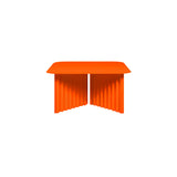 Plec Rectangular Occasional Table: Steel + Medium - 27.6