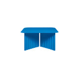 Plec Rectangular Occasional Table: Steel + Medium - 27.6
