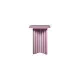 Plec Rectangular Occasional Table: Steel + Small - 14.8