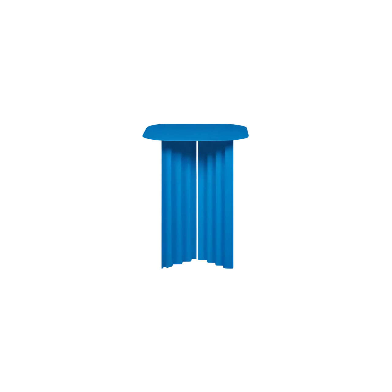 Plec Rectangular Occasional Table: Steel + Small - 14.8