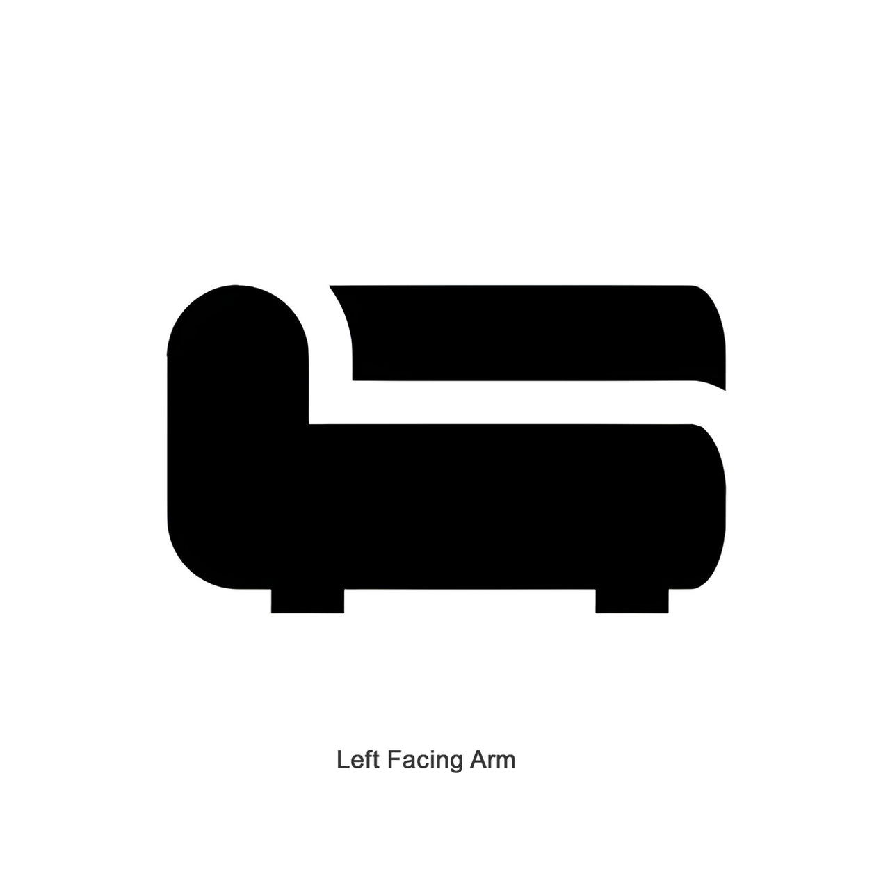 Plump Sofa Modules: Left Arm