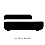 Plump Sofa Modules: Lounge Left Backrest