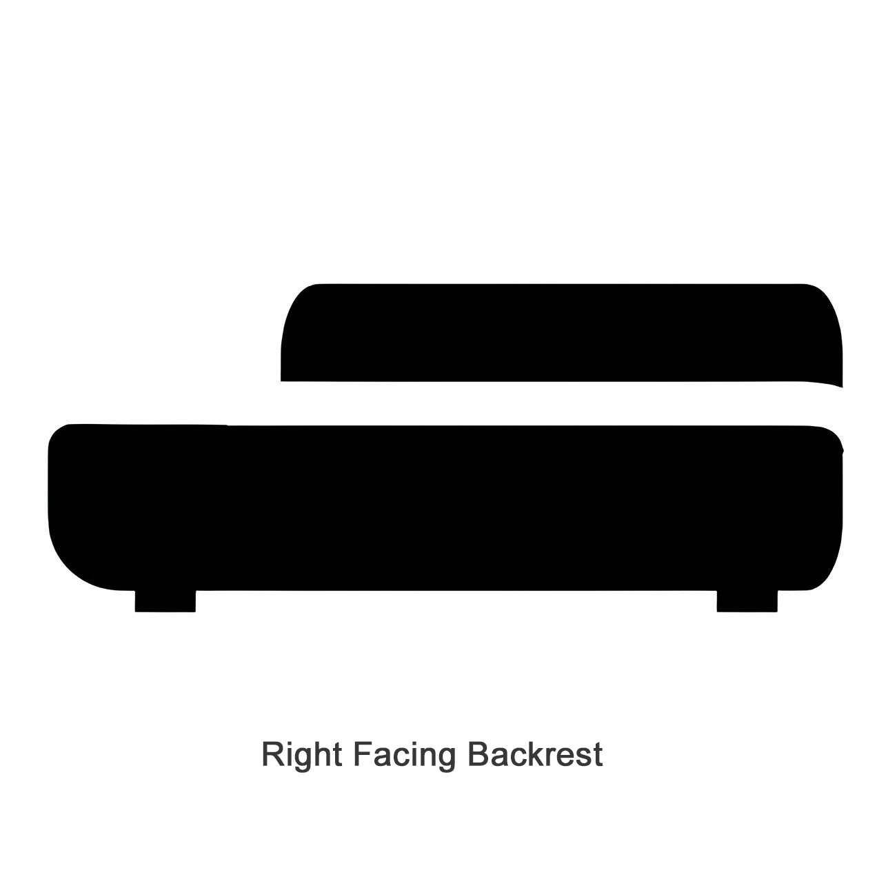 Plump Sofa Modules: Lounge Right Backrest