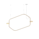 Palindrome Single Pendant: 2 Heads + Polished Copper