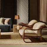 Poltrona Tria Lounge Chair: Fully Upholstered + LS