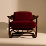 Poltrona Tria Lounge Chair: Fully Upholstered + LS