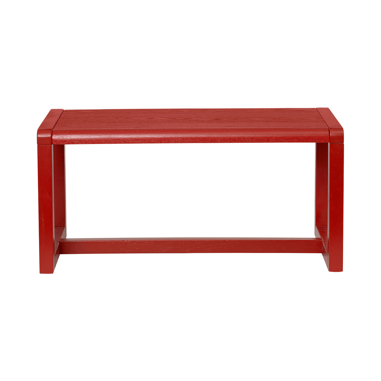 Little Architect Bench: Poppy Red