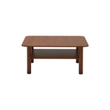 Port Coffee Table: Square + Walnut