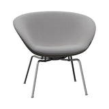 Pot Lounge Chair: Chromed Steel