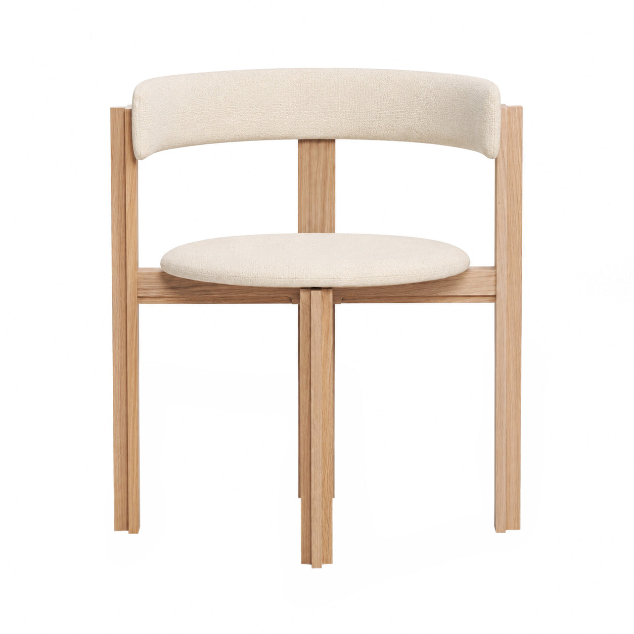 Principal Chair: Upholstered + Natural Ash