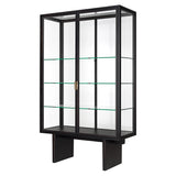 Private Vitrine: Brown + Black Stained Oak