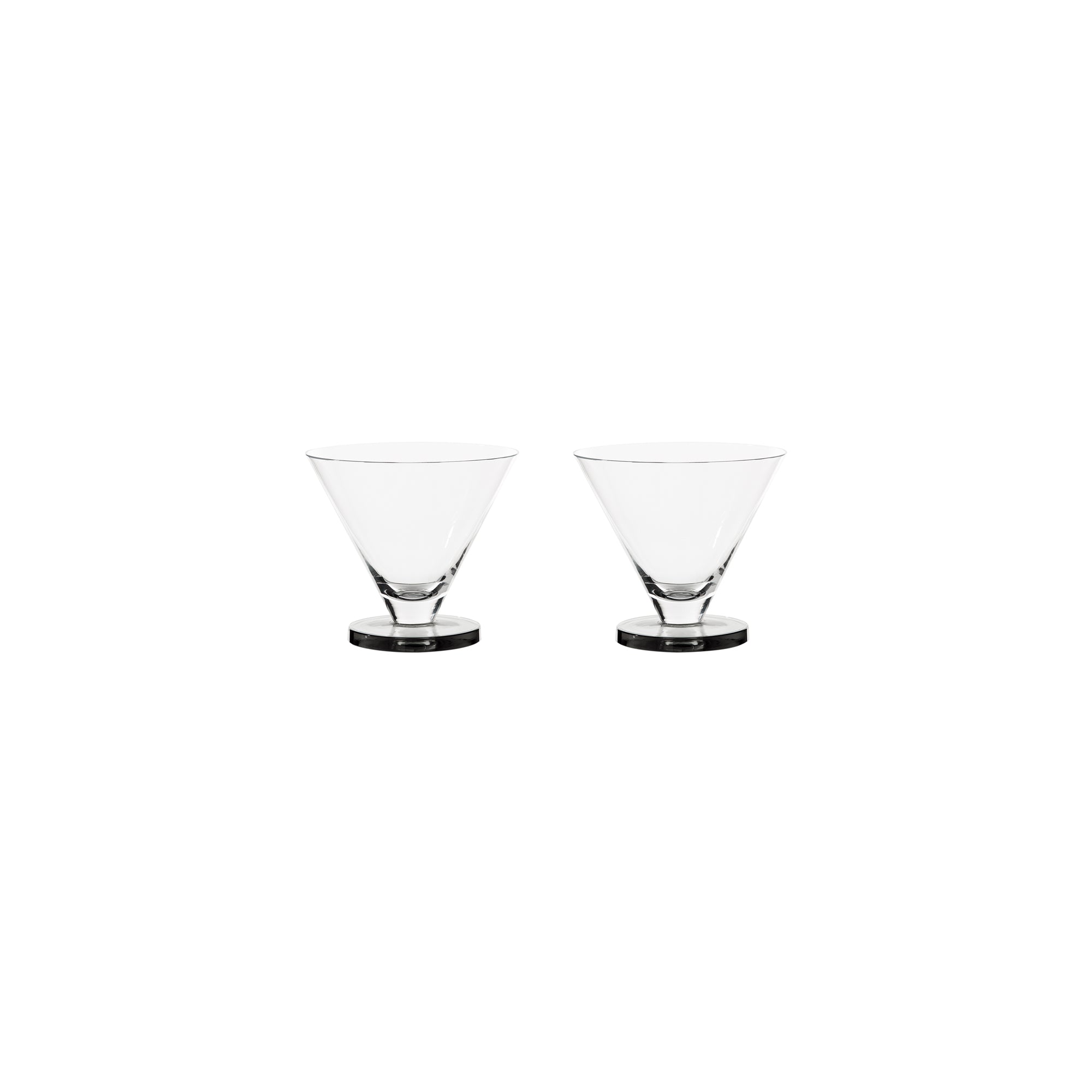 Puck Cocktail Glasses Set x 6