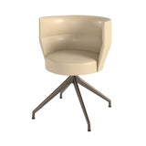 Sena Chair: Metal + Bronze + Without Castor