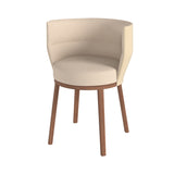 Sena Chair: Wood + Super-Matt Walnut