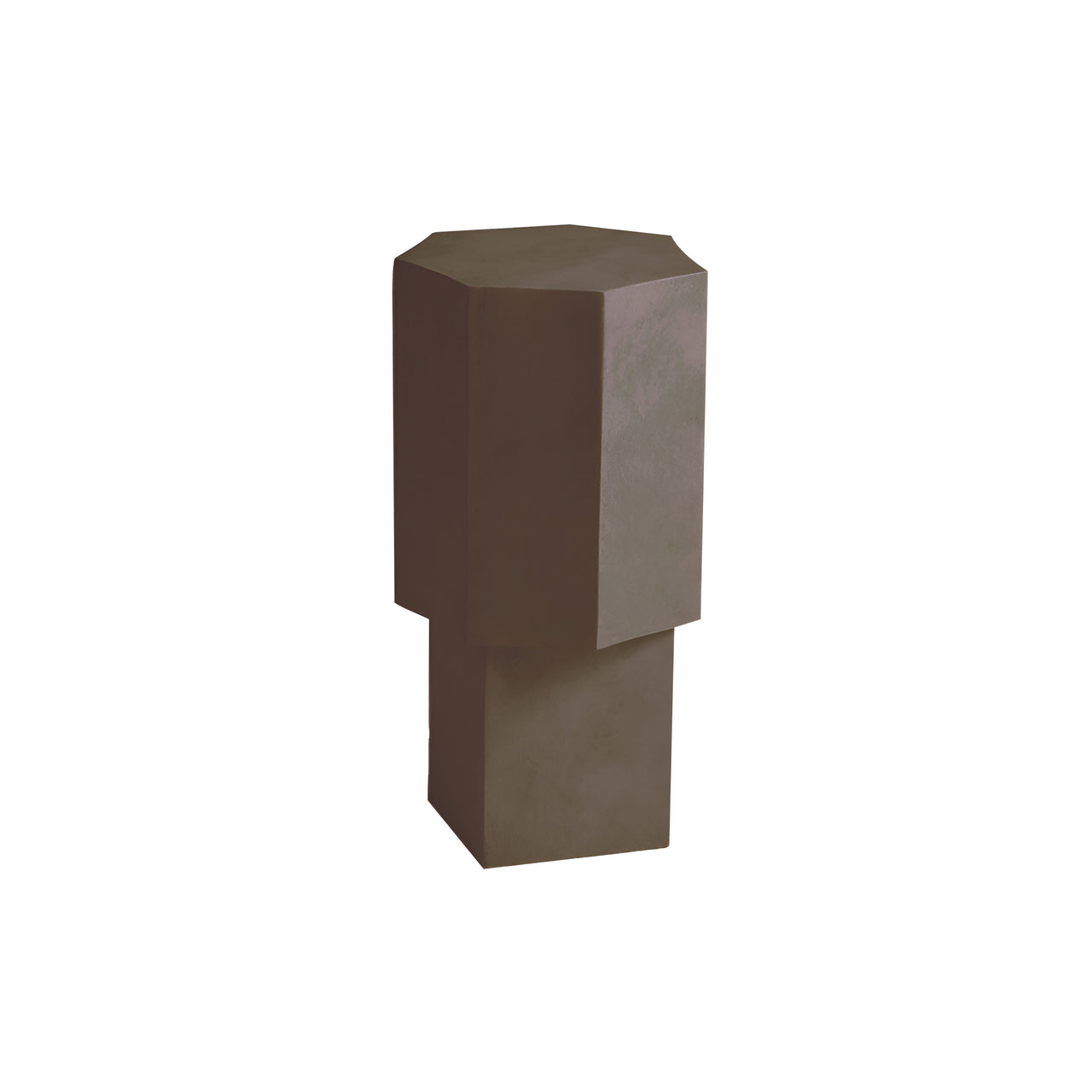 Quartz Side Table: Clay