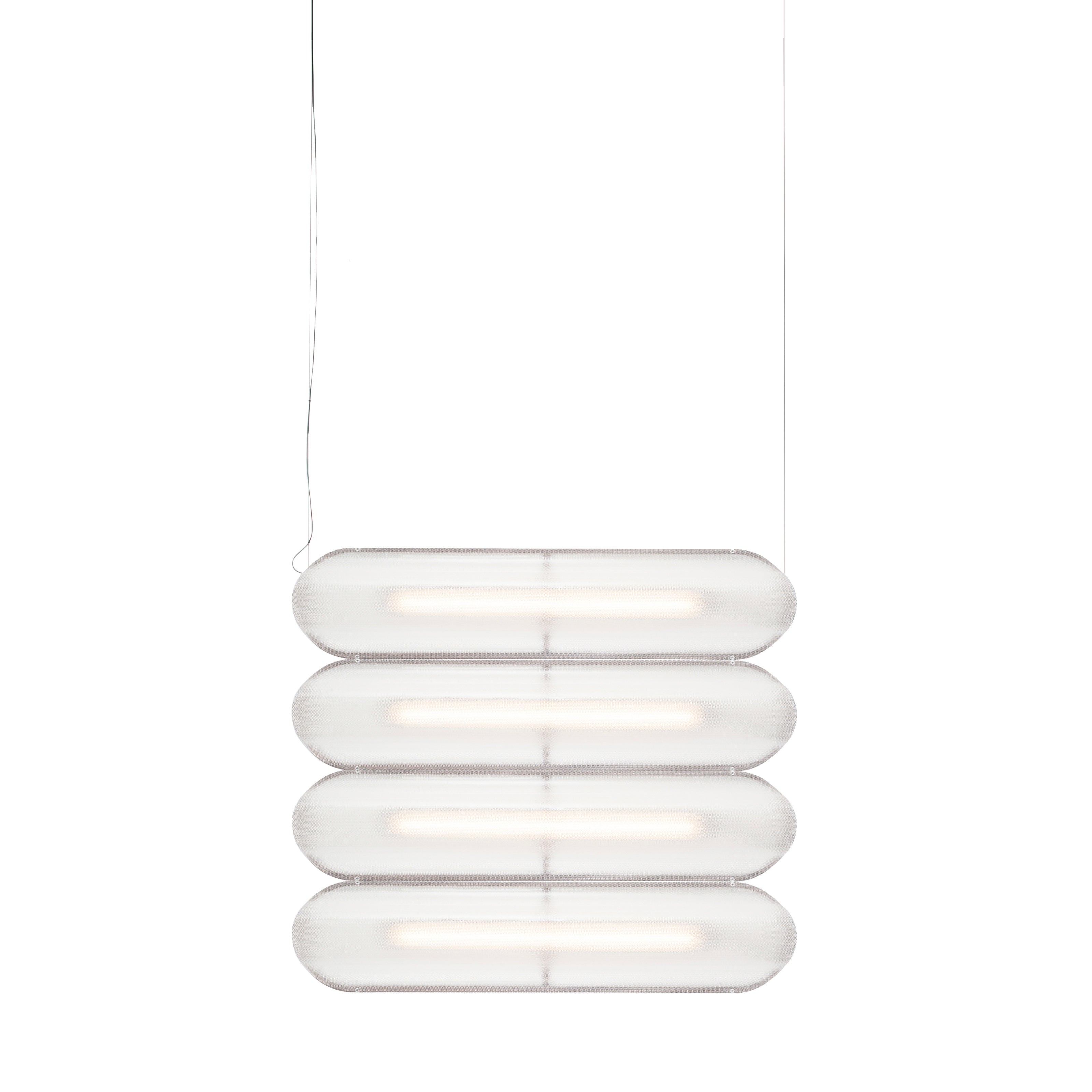 Vale System Y-Axis Pendant Light: Horizontal + Side-to-Side + Vale 4 + Rust