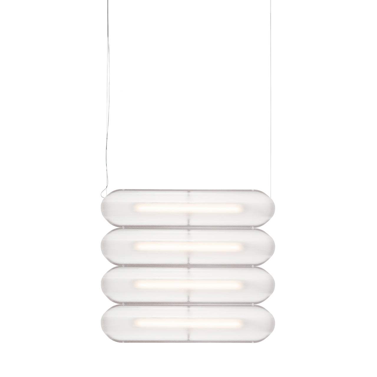 Vale System Y-Axis Pendant Light: Horizontal + Side-to-Side + Vale 4 + Rust