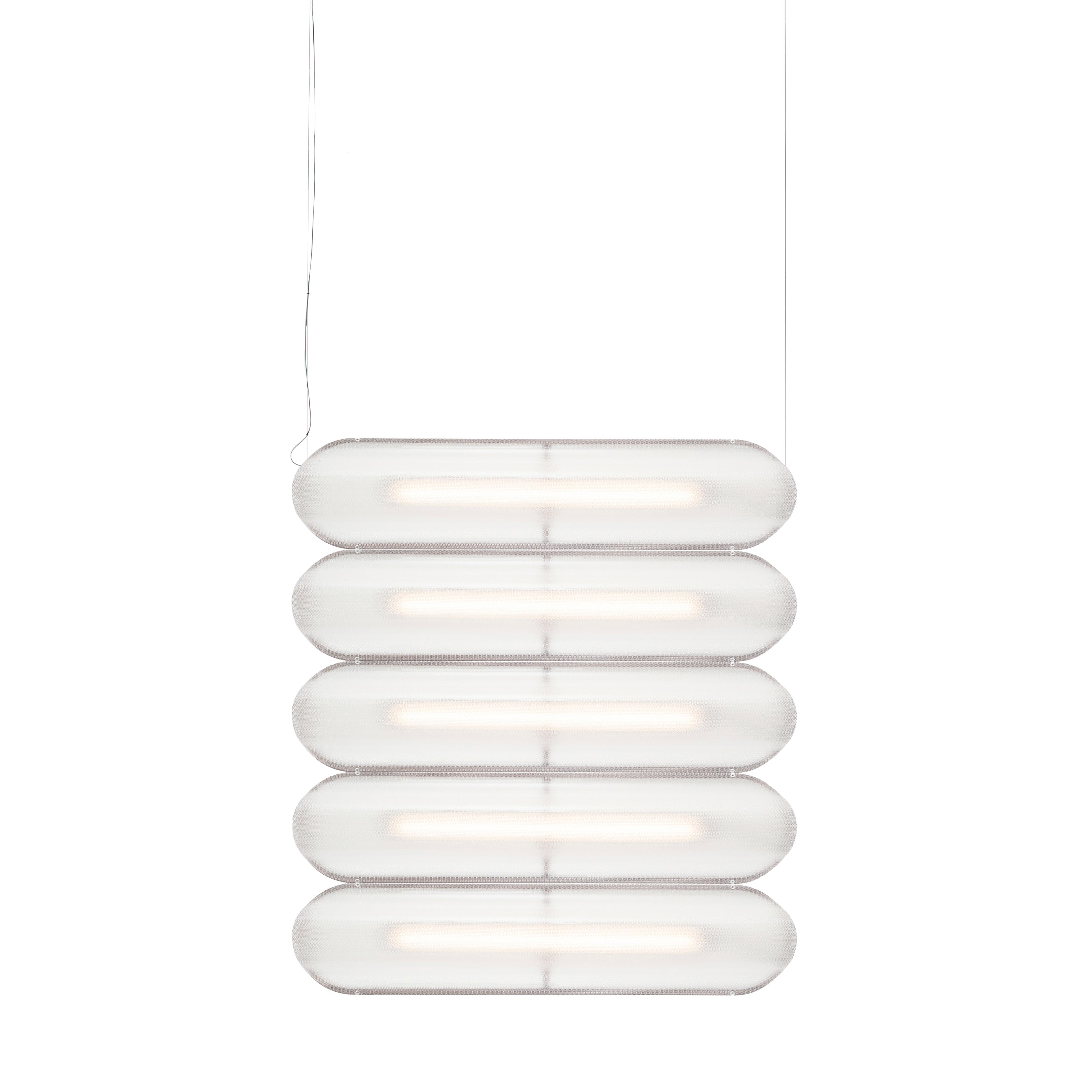 Vale System Y-Axis Pendant Light: Horizontal + Side-to-Side + Valve 5 + Rust