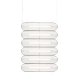 Vale System Y-Axis Pendant Light: Horizontal + Side-to-Side + Vale 6 + Rust