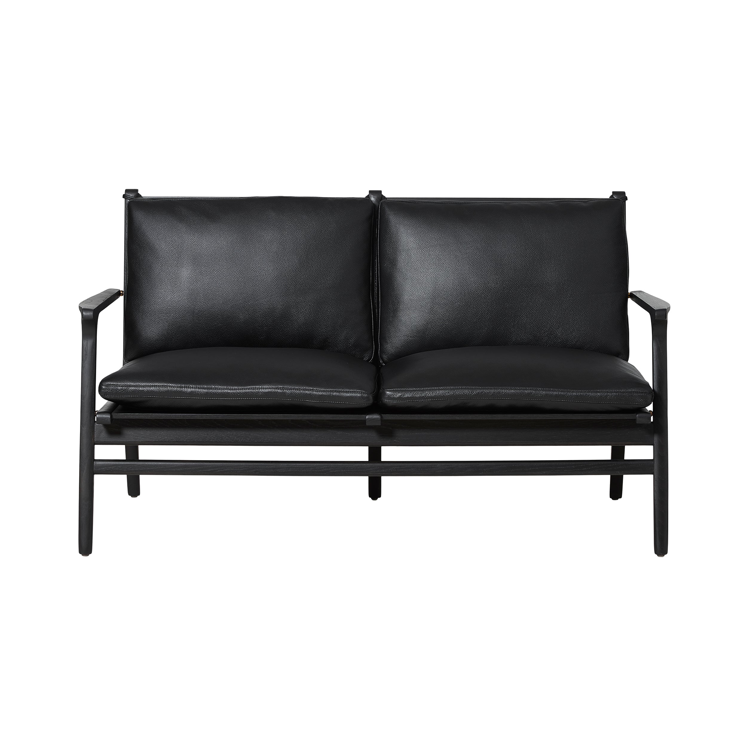 Ren Lounge Chair 2 Seater: Onyx Oak