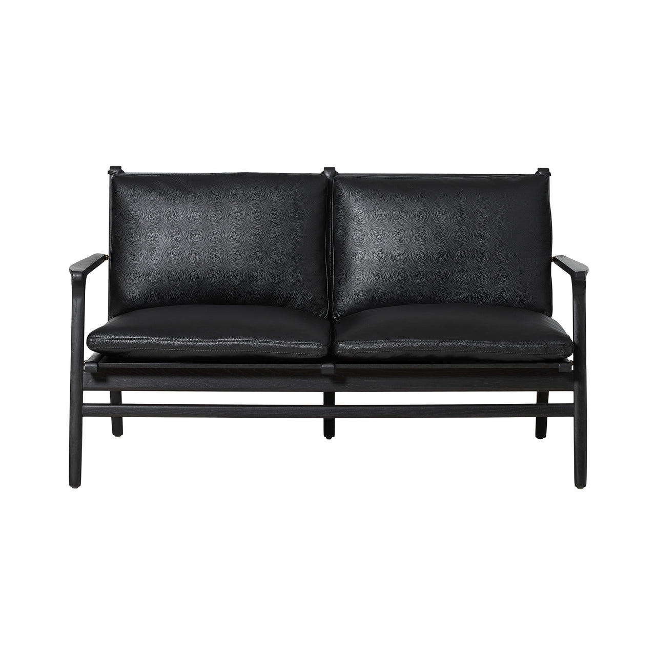 Ren Lounge Chair 2 Seater: Onyx Oak