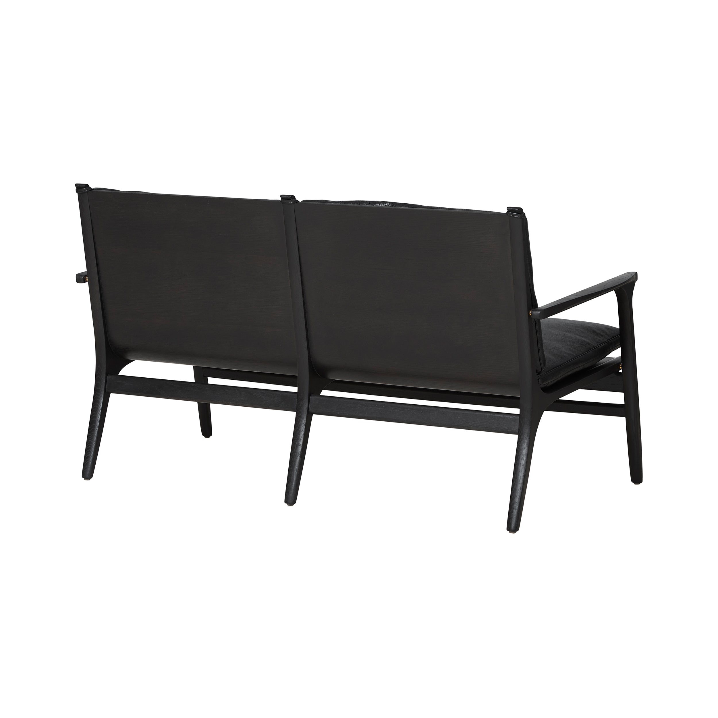 Ren Lounge Chair 2 Seater: Onyx Oak