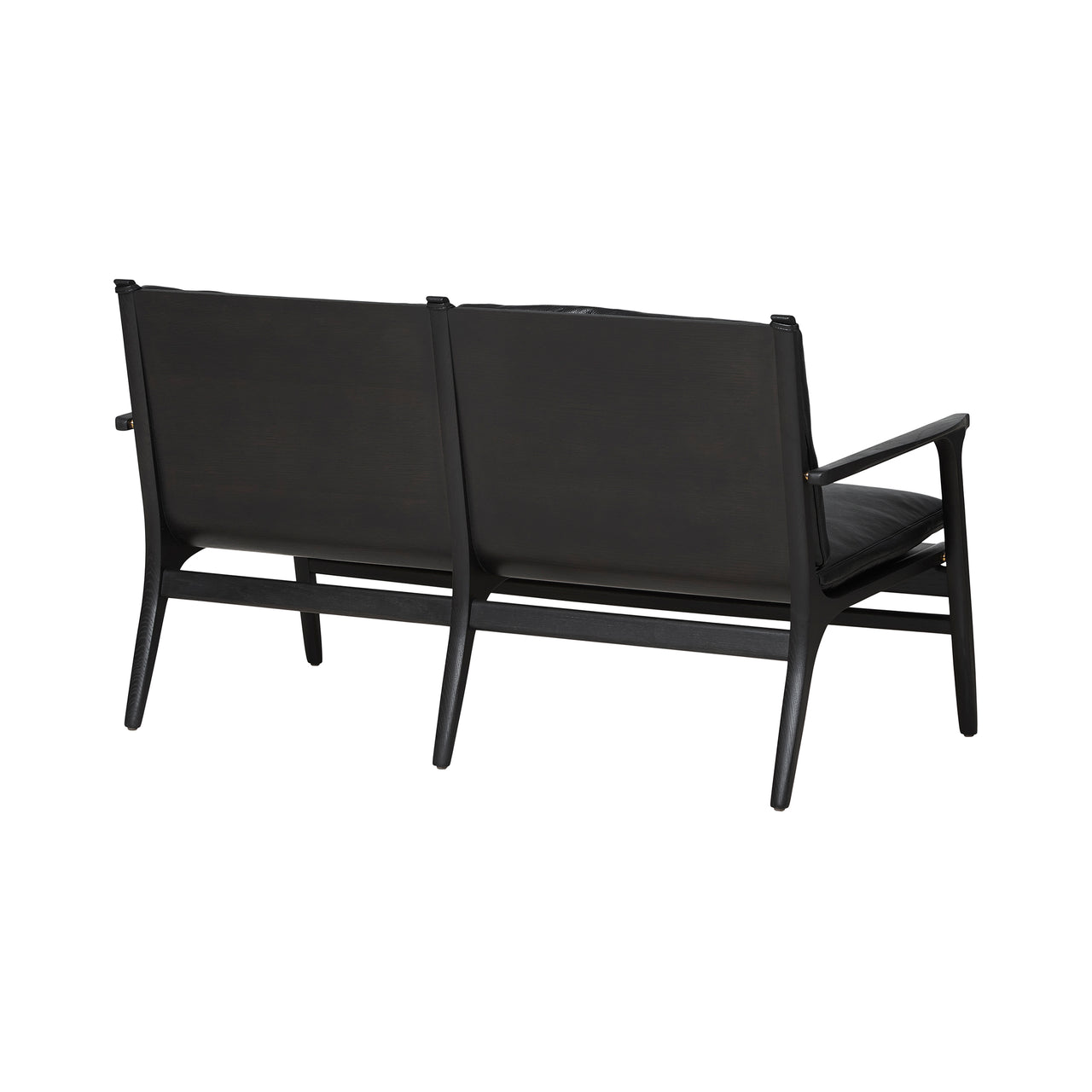 Ren Lounge Chair 2 Seater: Onyx Oak